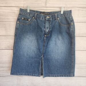 Steven Hardy squeeze 13/14 Y2K grunge Skater denim skirt